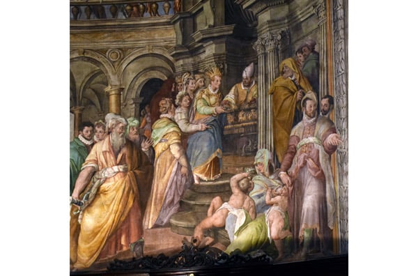 Фрески Якопо Коппи (Jacopo Coppi) Базилика Сан-Пьетро-ин-Винколи в Риме