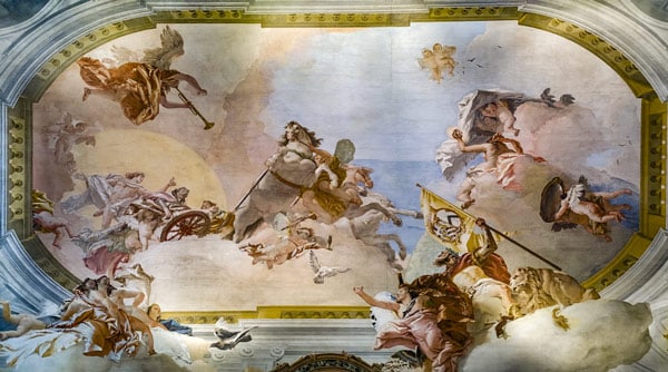 фреска свадьба Лудовико Реццонико и Фаустины Саворньян
