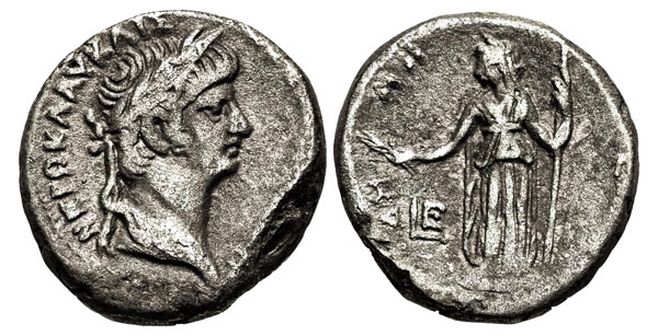 ауреус с изображением императора Нерона римская монета